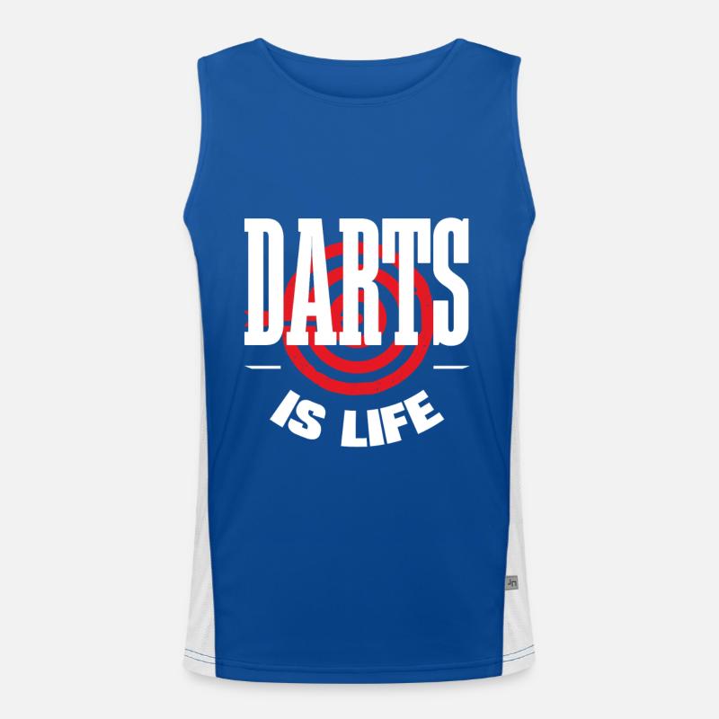 Dart Funktionelles Kontrast-Tank Top für Männer 