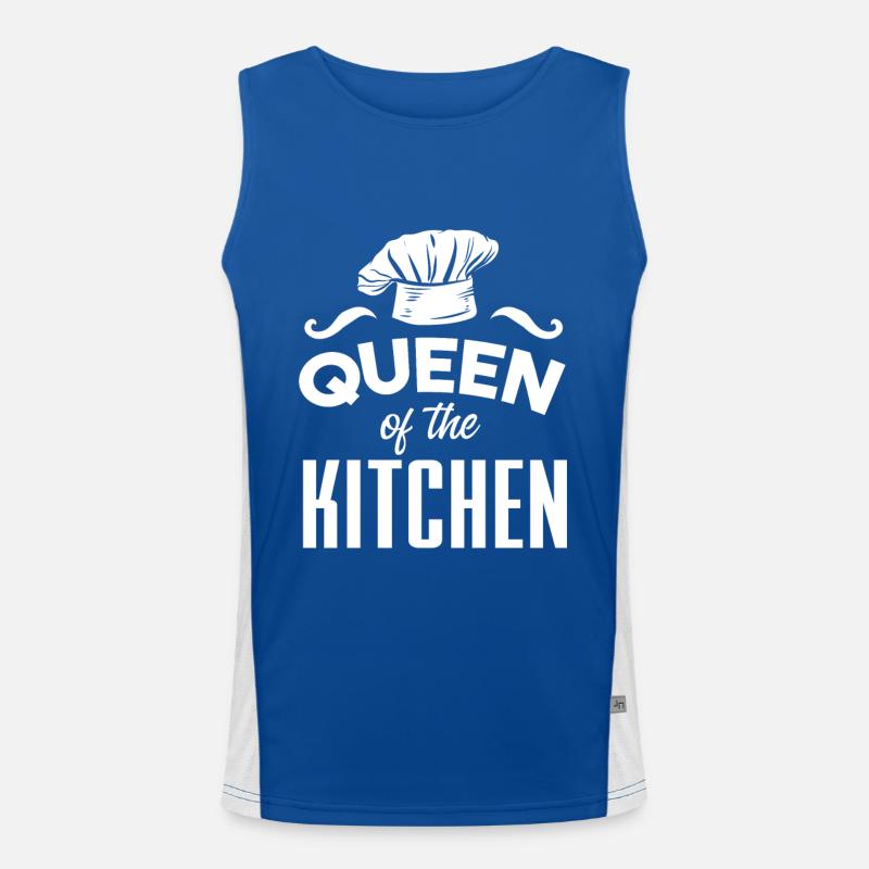 Kitchen cook Men's Functional Contrast Tank Top 