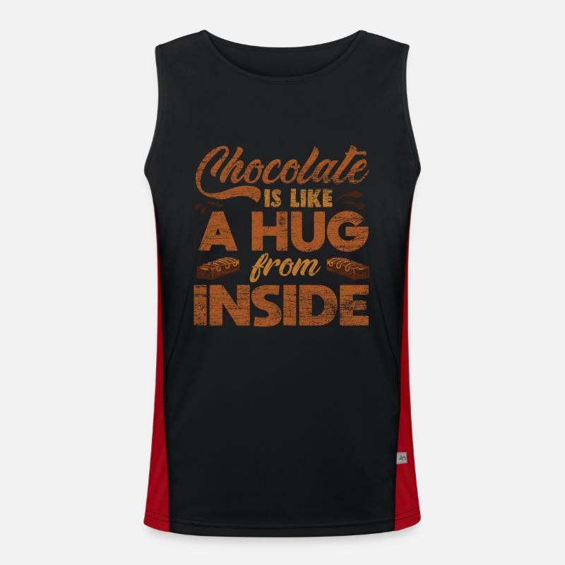 chocolate Men's Functional Contrast Tank Top 
