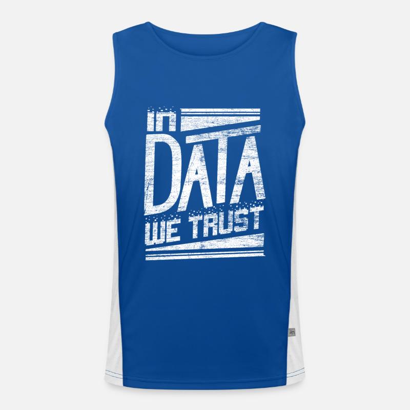 Informatik Nerd Coding Funktionelles Kontrast-Tank Top für Männer 