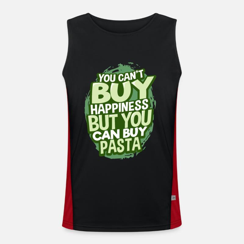 Pasta Canotta sportiva da uomo in contrasto cromatico 