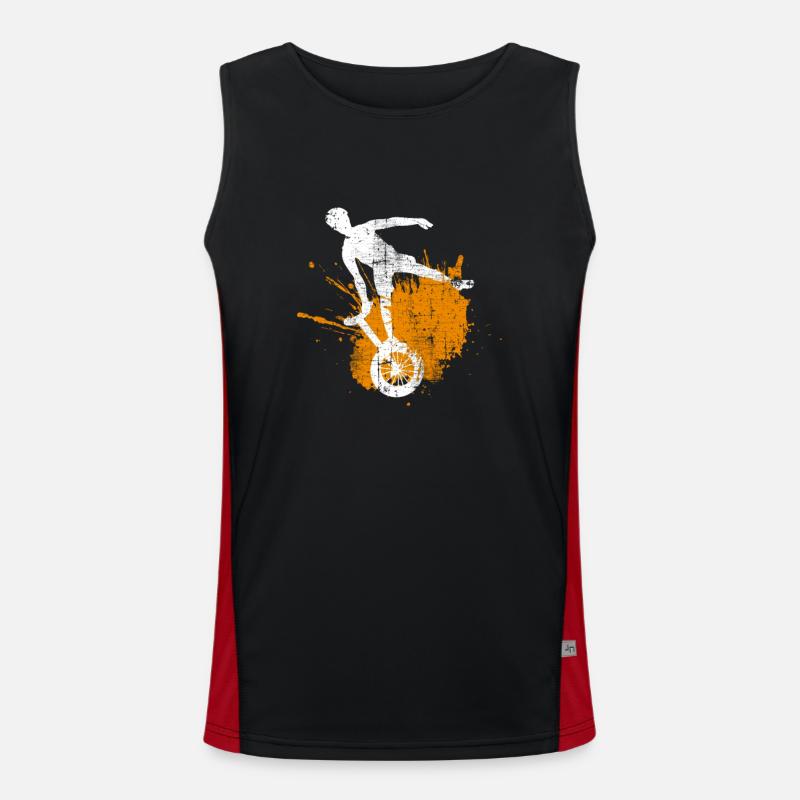 Monocycle Débardeur respirant contrasté Homme 