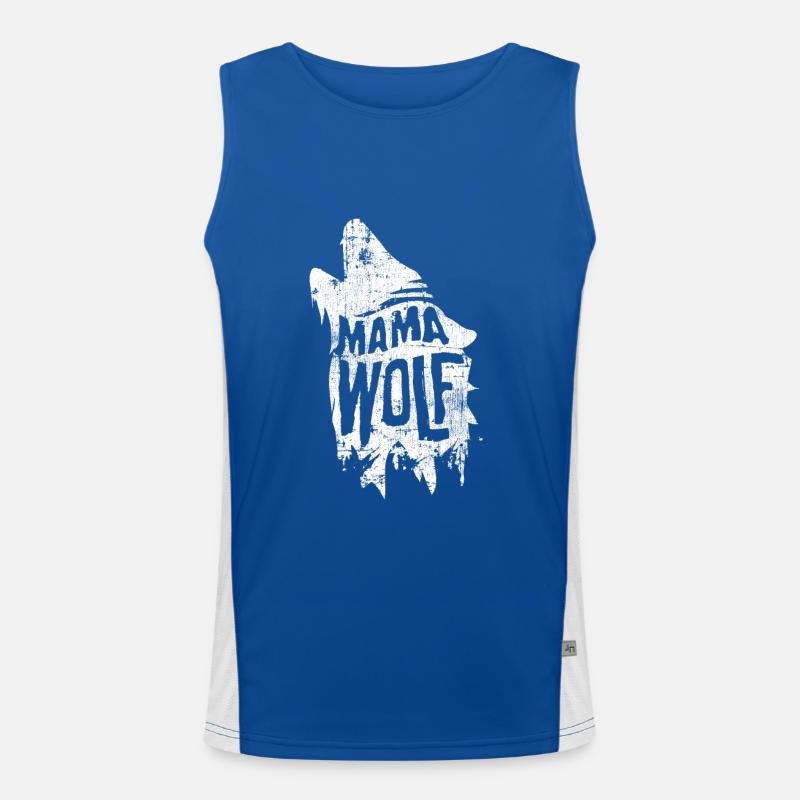 Mama Wolf Men's Functional Contrast Tank Top 