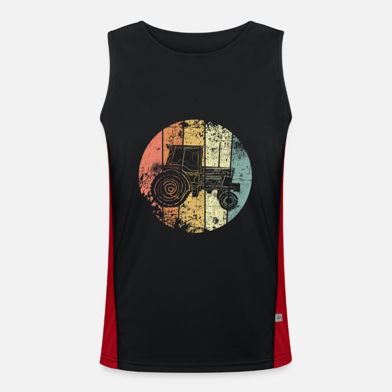 Traktor Old School Farmer Men's Functional Contrast Tank Top 
