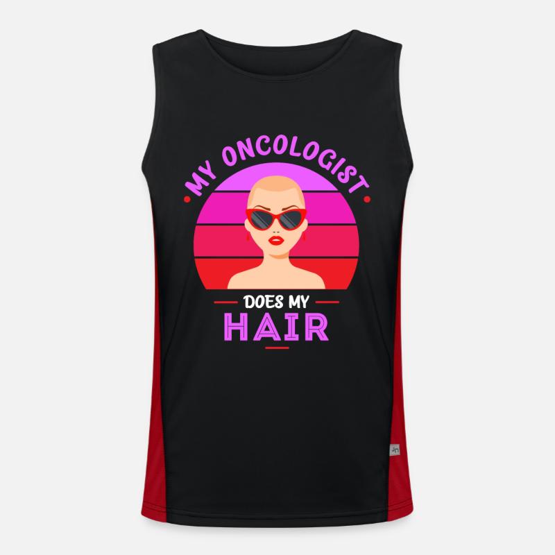 Chemo, Chemo Radiation, Chemo Radiation, Men's Functional Contrast Tank Top 