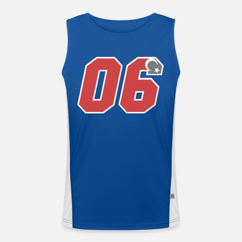 Ankara Funktionelles Kontrast-Tank Top für Männer 