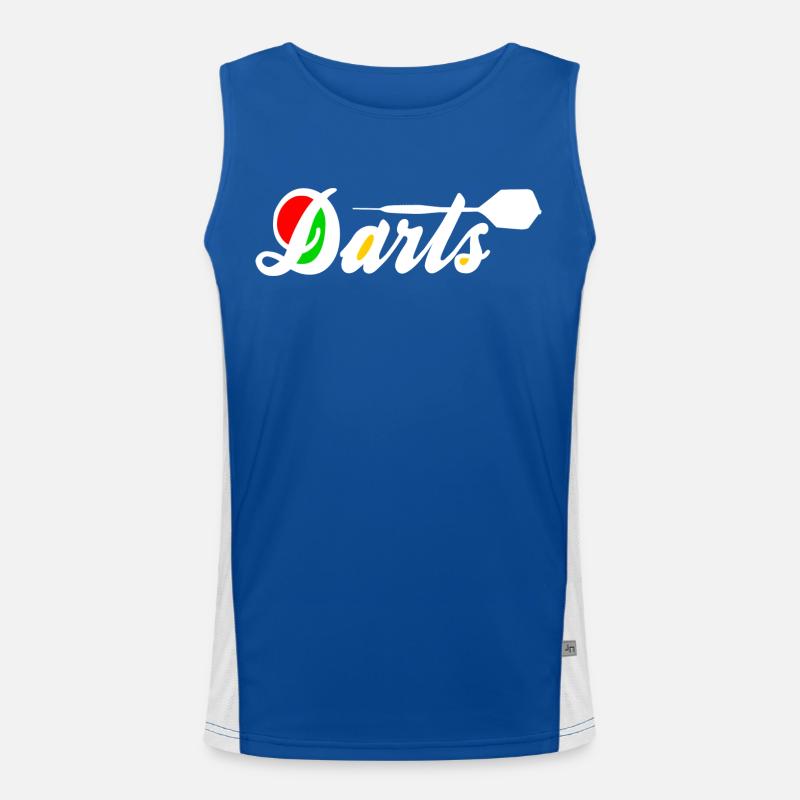 Darts Funktionelles Kontrast-Tank Top für Männer 