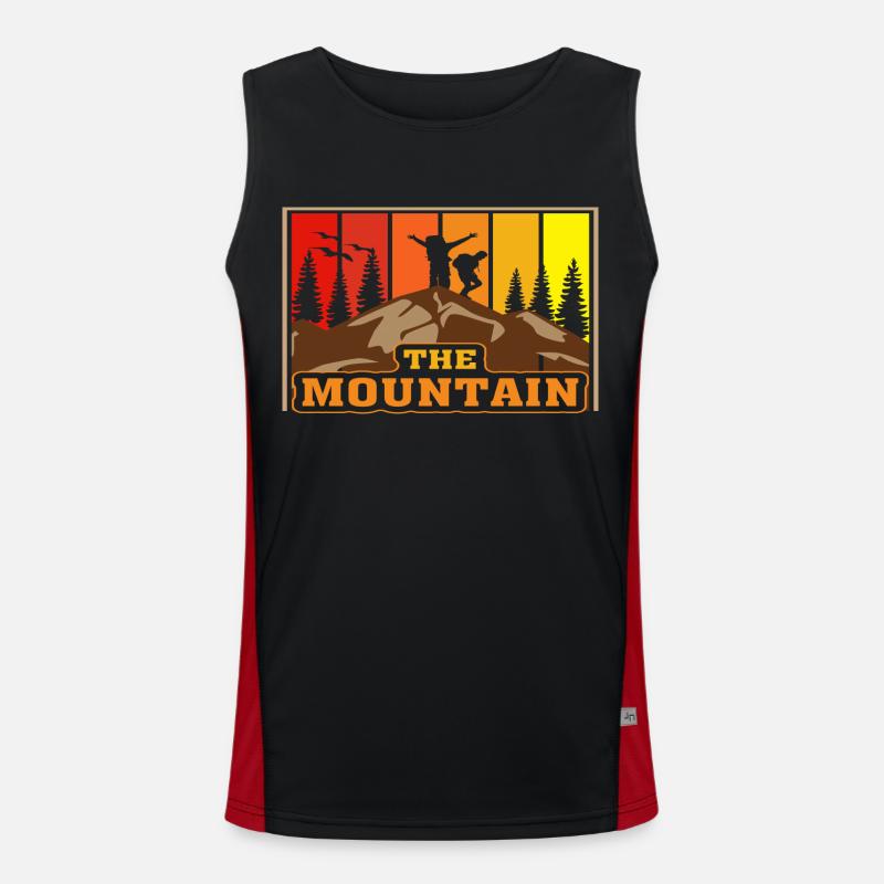 The Mountain Men's Functional Contrast Tank Top 