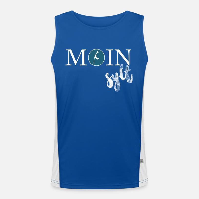 MOIN sylt Funktionelles Kontrast-Tank Top für Männer 