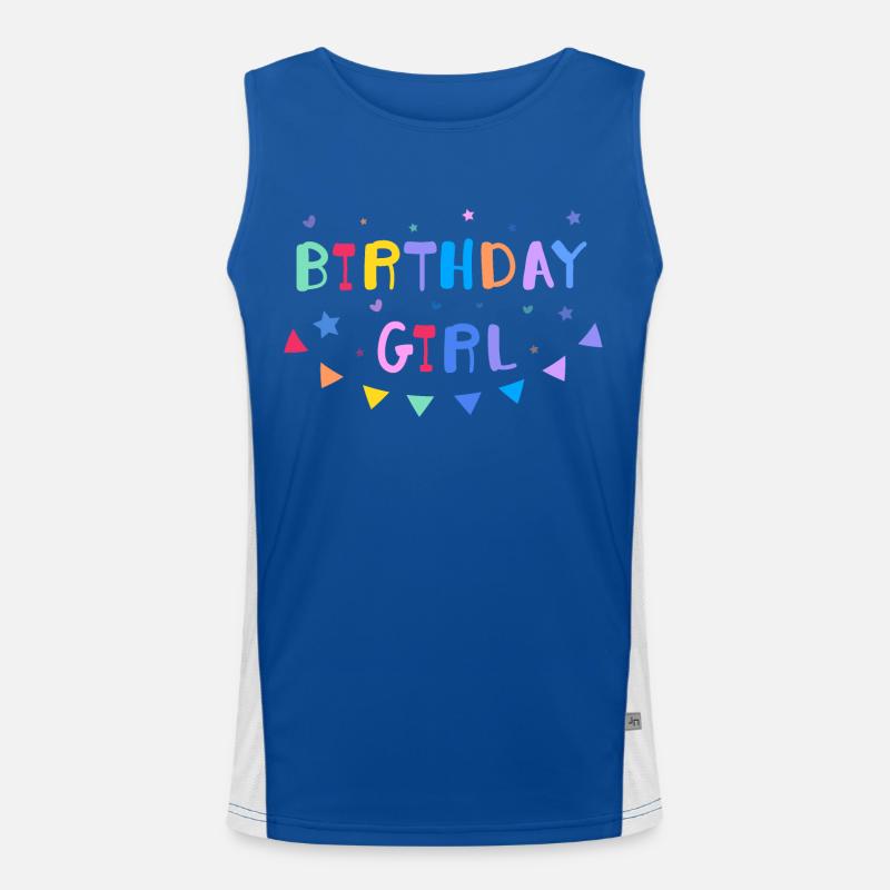 TIPPFEHLER BEIM GEBURTSTAGSKIND Funktionelles Kontrast-Tank Top für Männer 