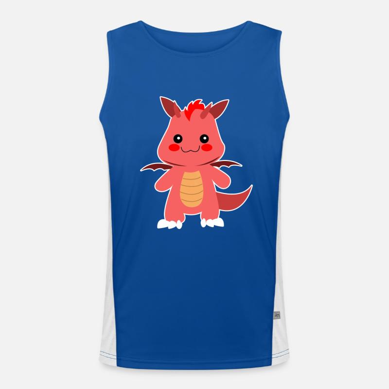 Dragon Men's Functional Contrast Tank Top 