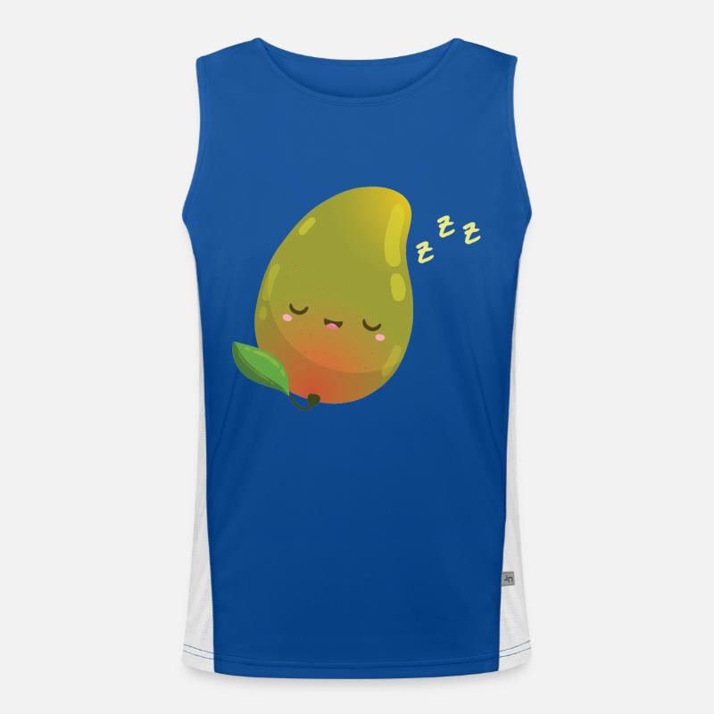 Frucht Fruchtig Geschenk Funktionelles Kontrast-Tank Top für Männer 