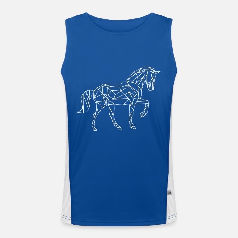 Cheval Débardeur respirant contrasté Homme 