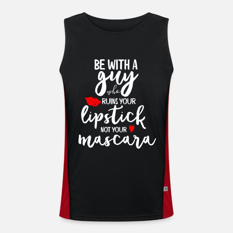 Lustige Sprüche Geschenkidee Funktionelles Kontrast-Tank Top für Männer 
