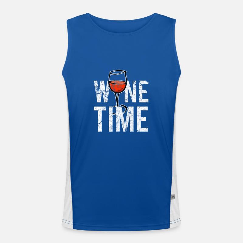 alcohol Men's Functional Contrast Tank Top 