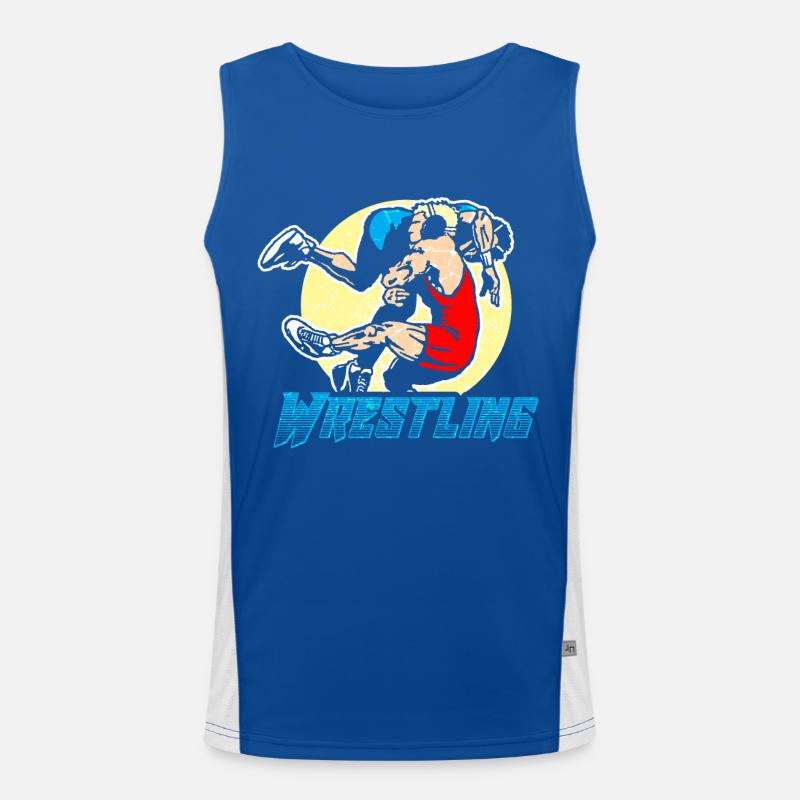 lutte Débardeur respirant contrasté Homme 