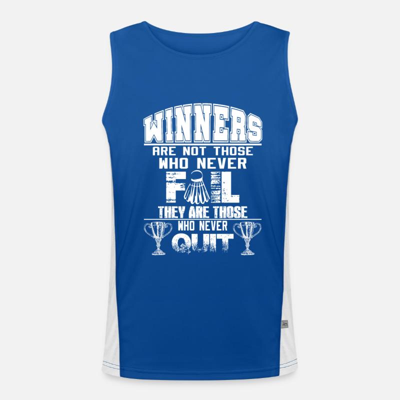 Badminton Funktionelles Kontrast-Tank Top für Männer 