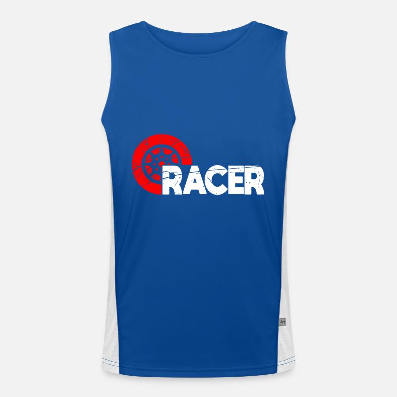 Auto Funktionelles Kontrast-Tank Top für Männer 