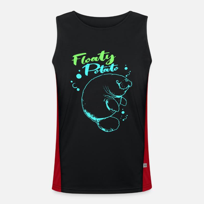 Manatee Men's Functional Contrast Tank Top 