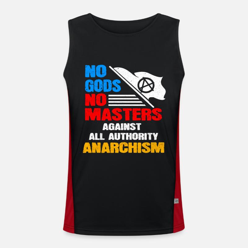 Communism Men's Functional Contrast Tank Top 