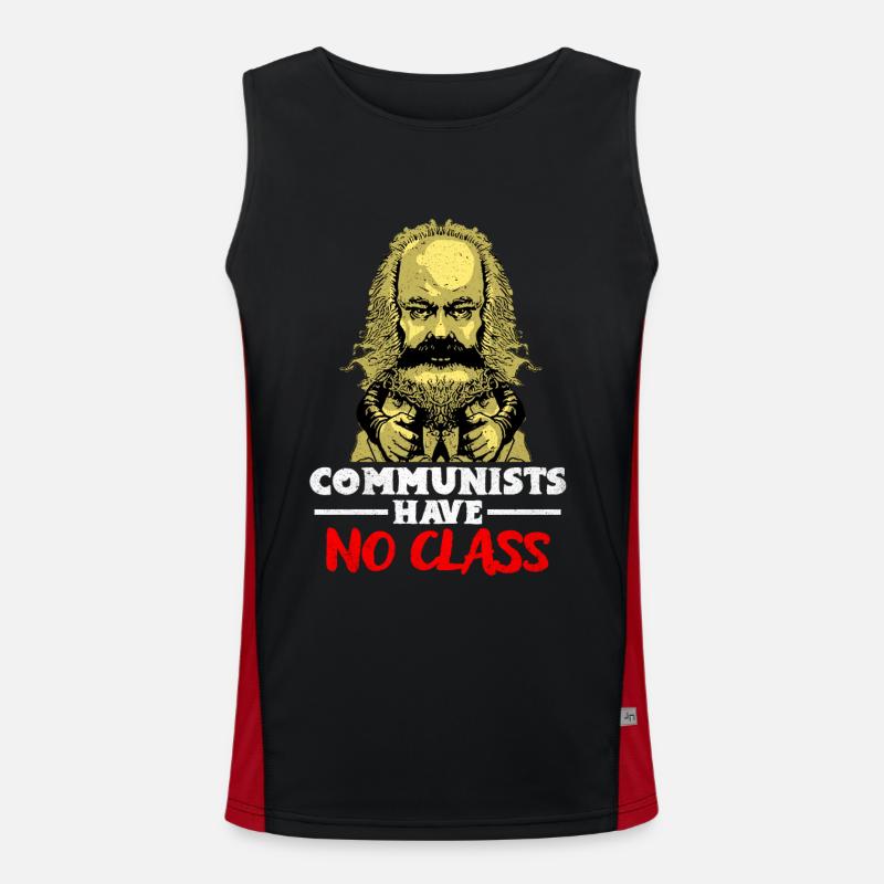 Communism Men's Functional Contrast Tank Top 
