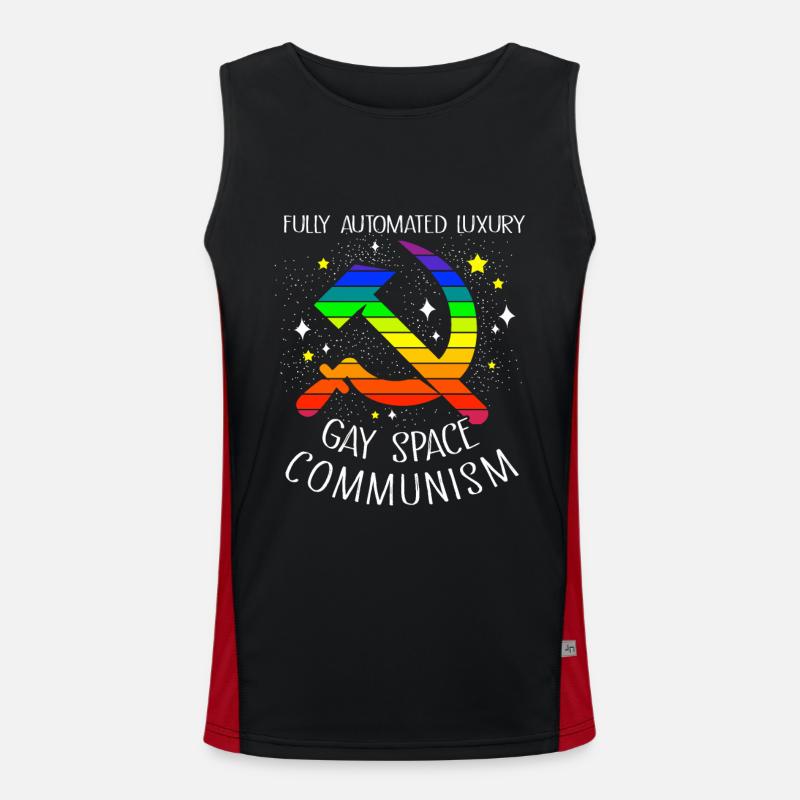Communisme Lénine Marx Lutte des classes social Débardeur respirant contrasté Homme 