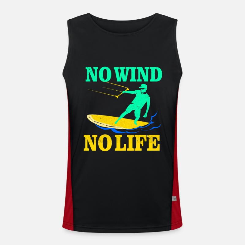 Kiteboard Débardeur respirant contrasté Homme 