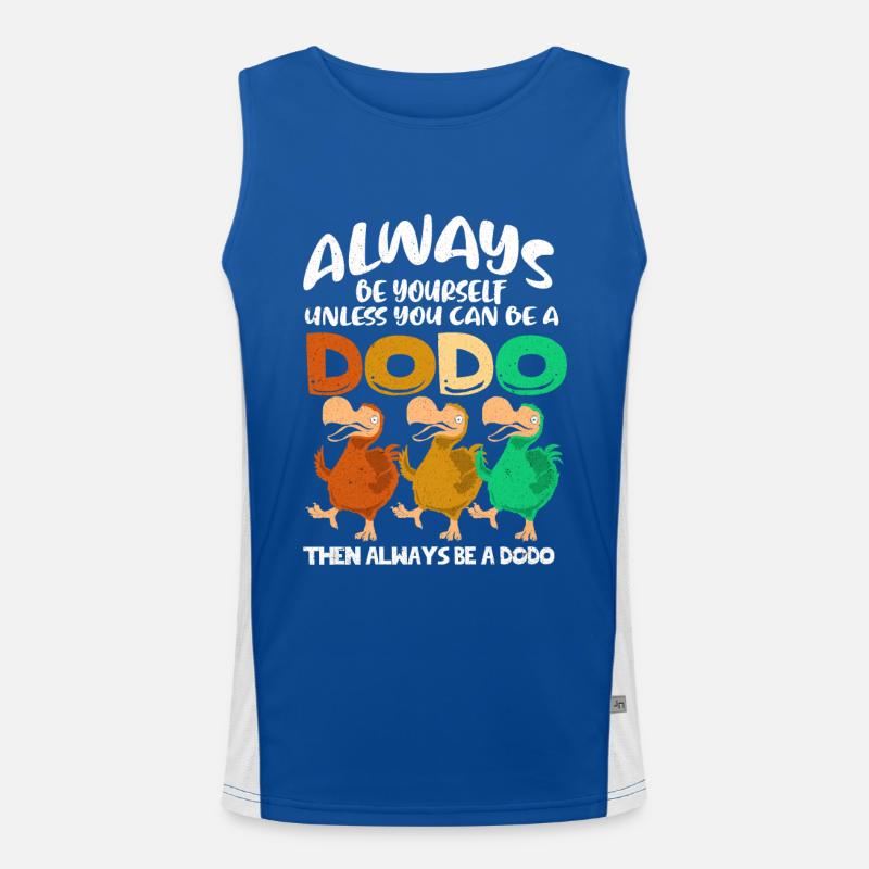 Dodo Men's Functional Contrast Tank Top 