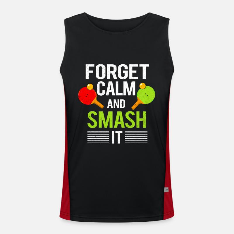 Table tennis Men's Functional Contrast Tank Top 