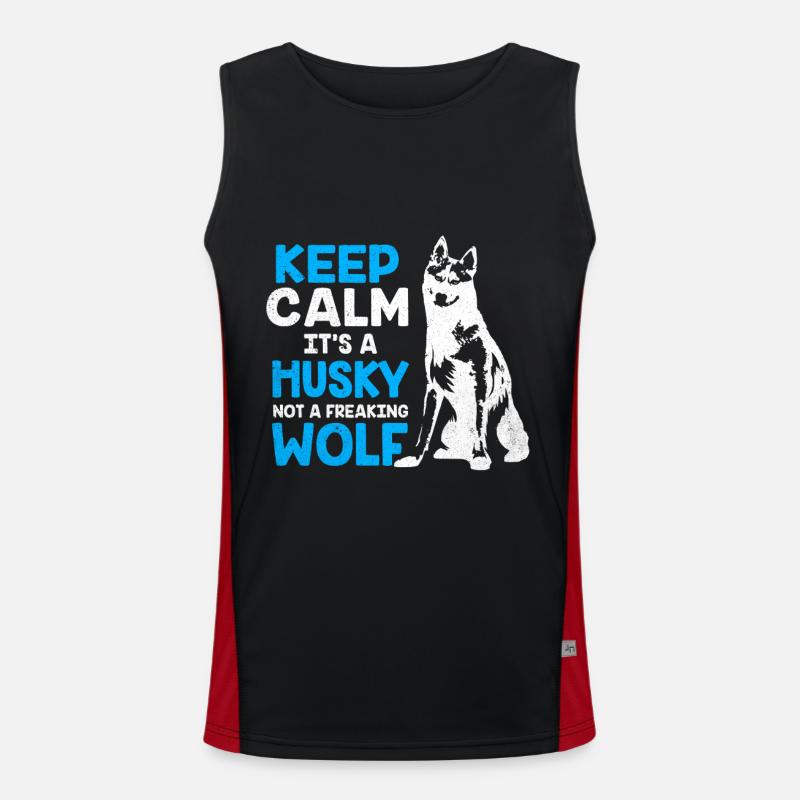Husky Débardeur respirant contrasté Homme 