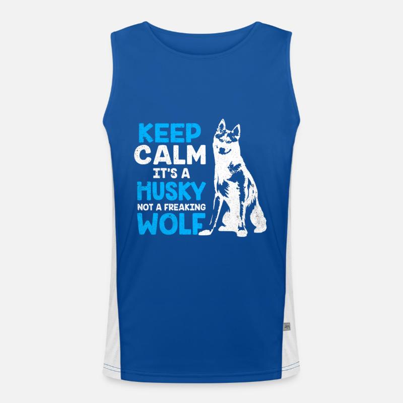 Husky Débardeur respirant contrasté Homme 