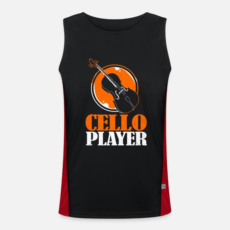 Cello Funktionelles Kontrast-Tank Top für Männer 