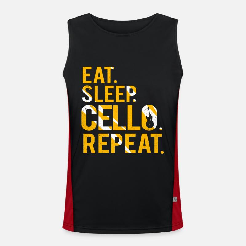 Violoncelle Débardeur respirant contrasté Homme 