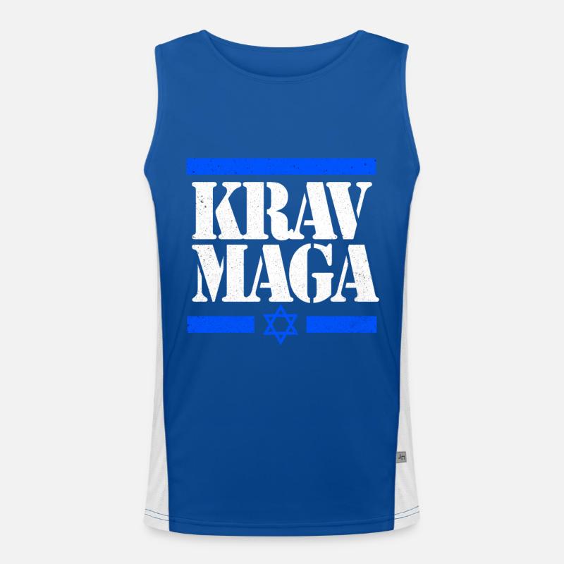 Krav Maga Débardeur respirant contrasté Homme 