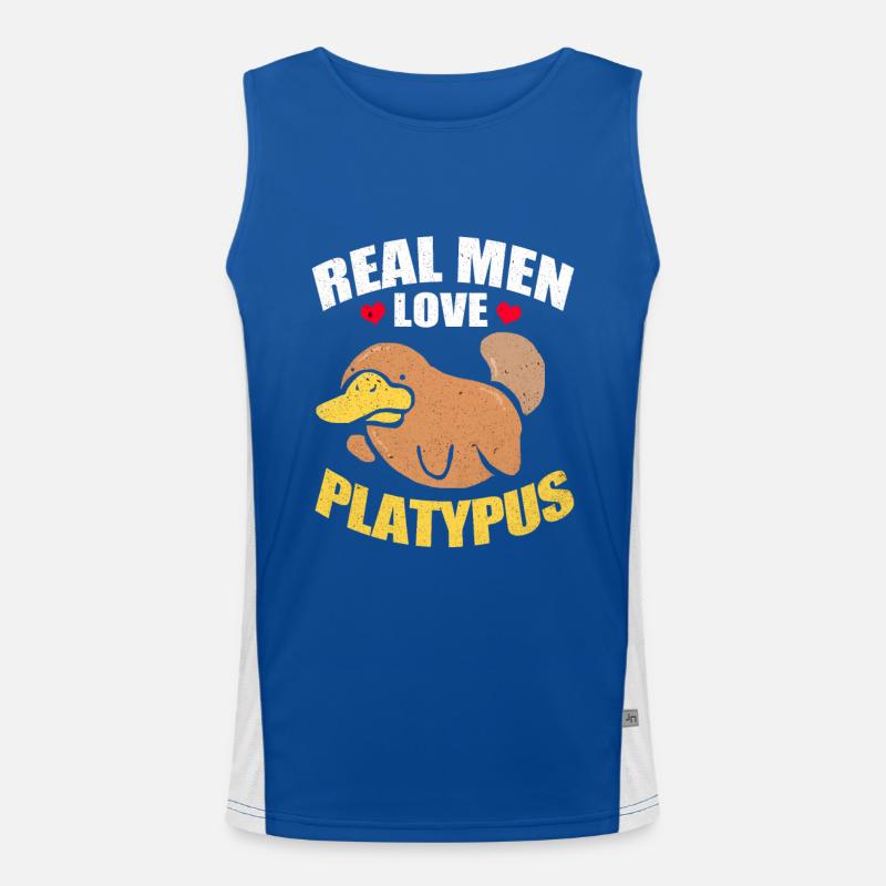 Platypus Men's Functional Contrast Tank Top 
