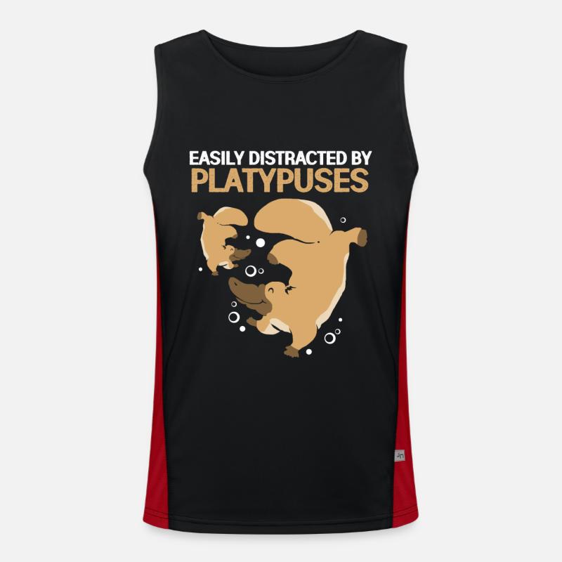 Bec d’ardoise Australie Backpacker Canard Routard Débardeur respirant contrasté Homme 