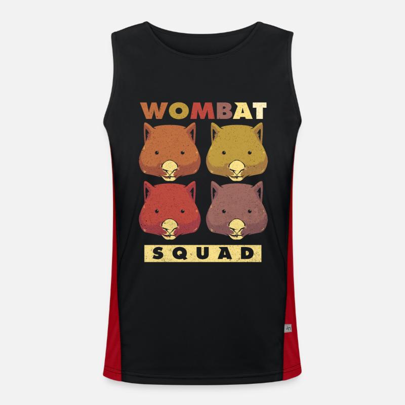 Wombat Men's Functional Contrast Tank Top 
