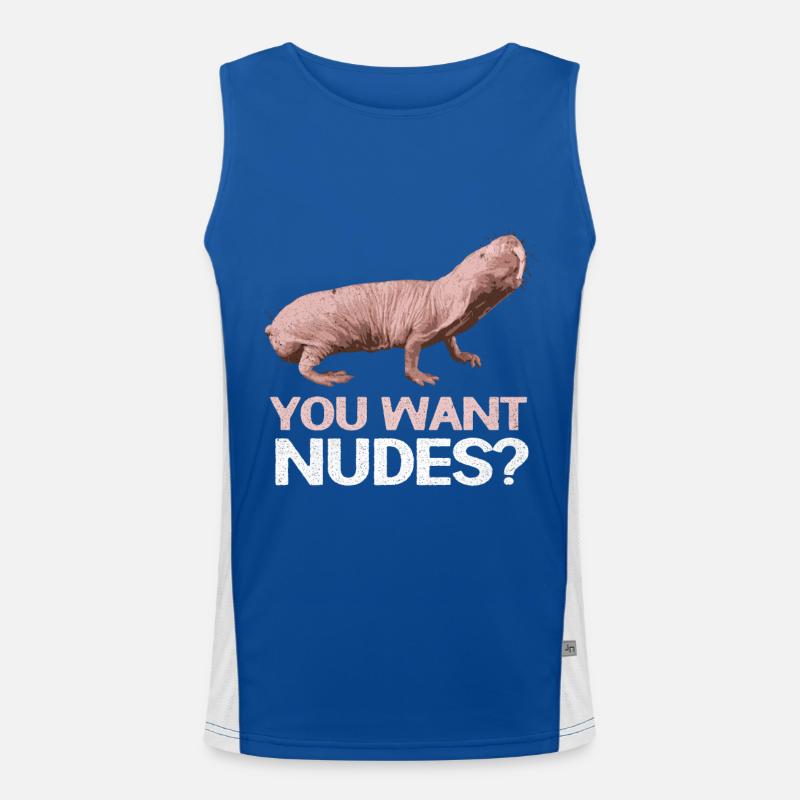 Mull nu Débardeur respirant contrasté Homme 