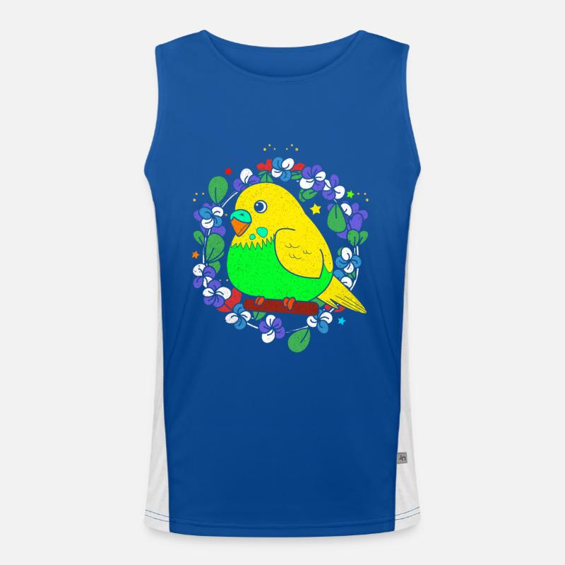 Budgie Men's Functional Contrast Tank Top 