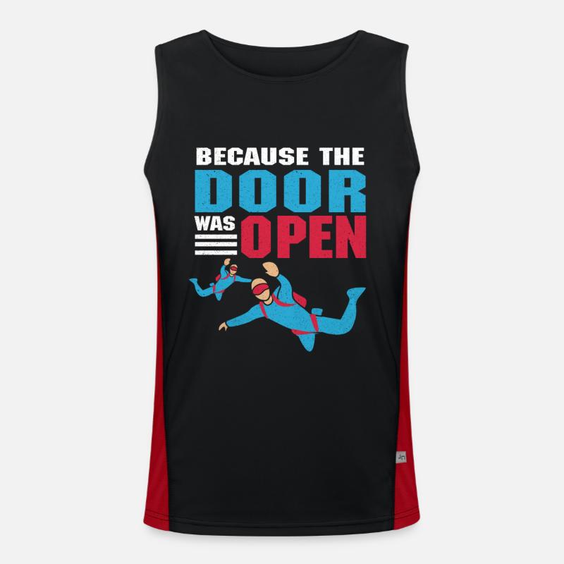 Parachuting Men's Functional Contrast Tank Top 