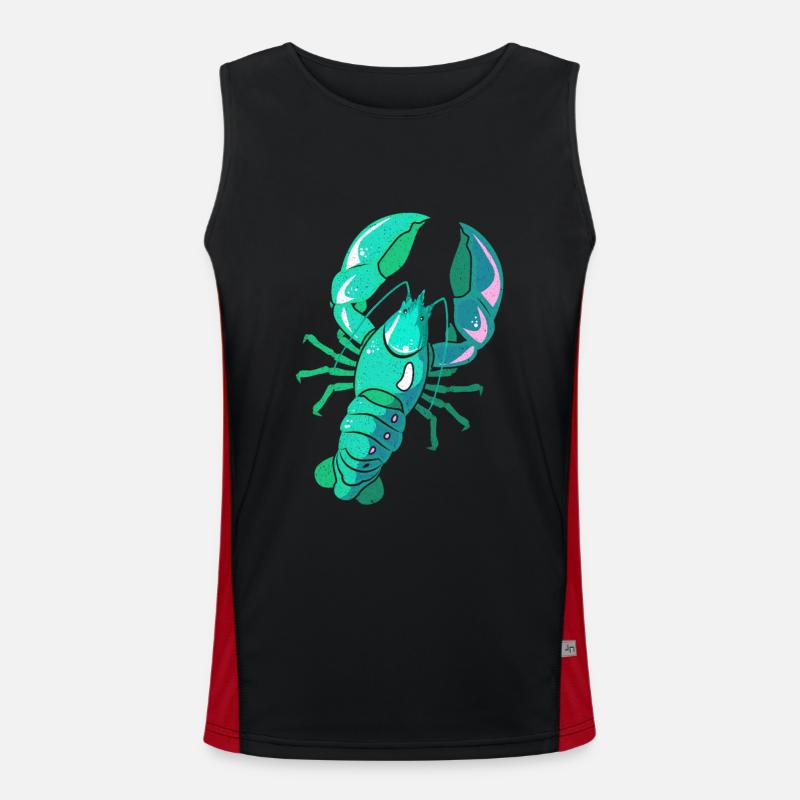 Lobster Men's Functional Contrast Tank Top 