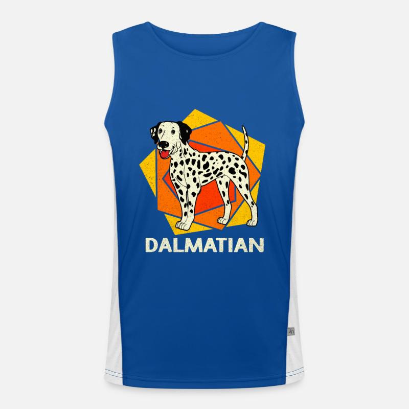Dalmatian Men's Functional Contrast Tank Top 