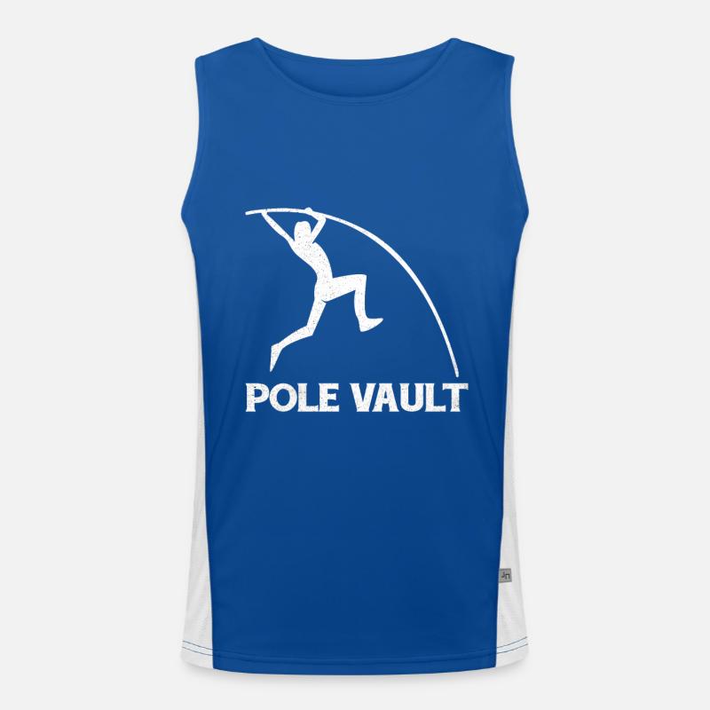 Stabhochsprung Funktionelles Kontrast-Tank Top für Männer 