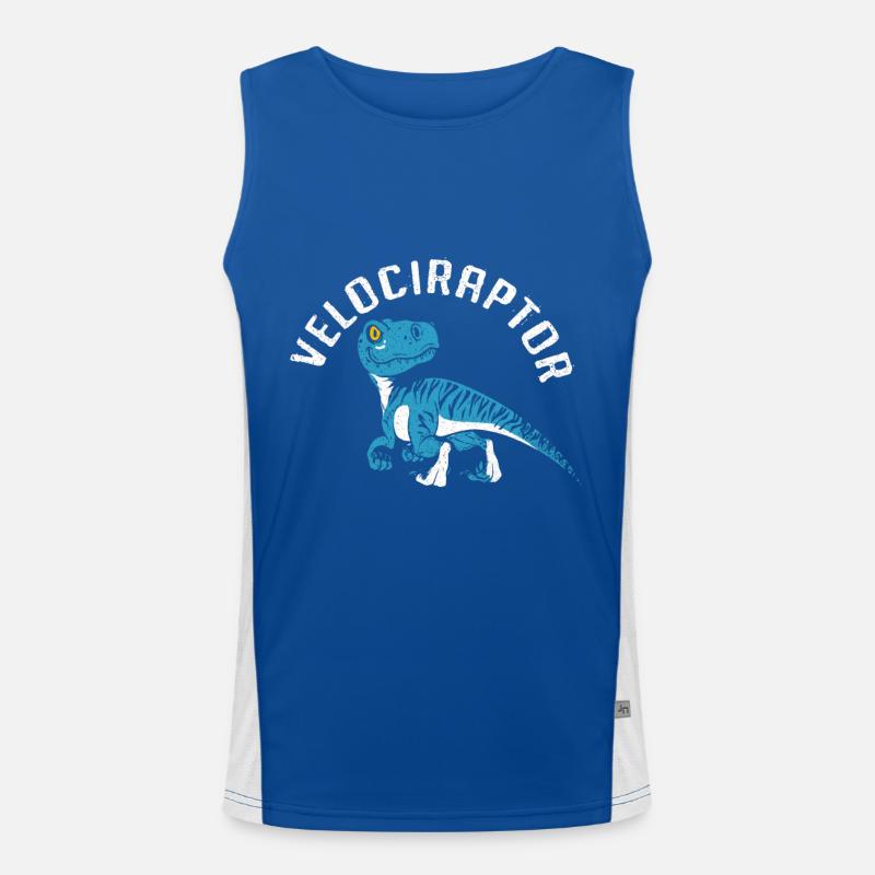 Velociraptor Men's Functional Contrast Tank Top 