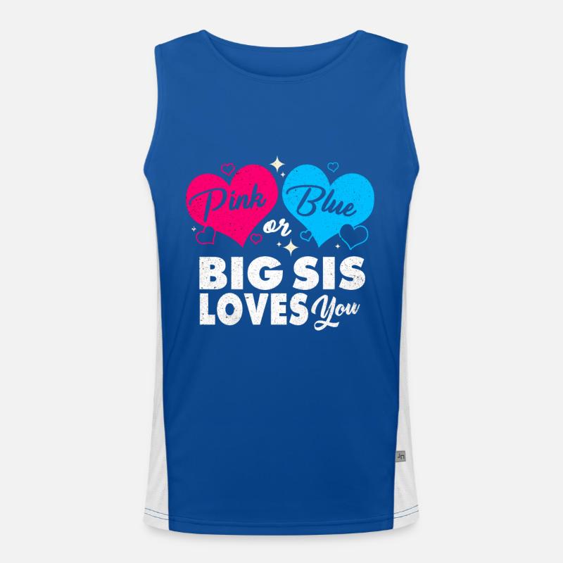 Grossesse Débardeur respirant contrasté Homme 