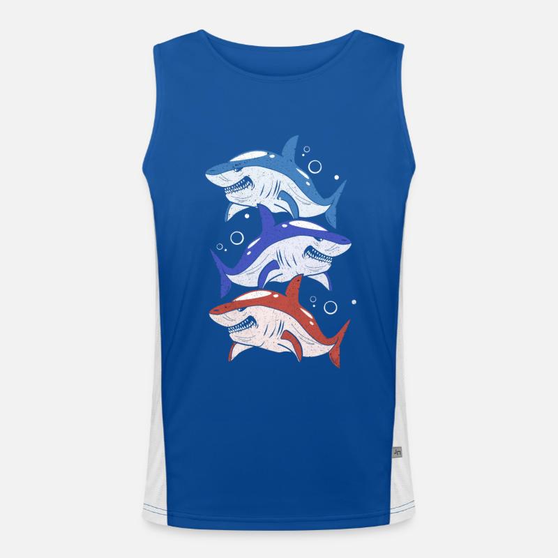 Hai Funktionelles Kontrast-Tank Top für Männer 