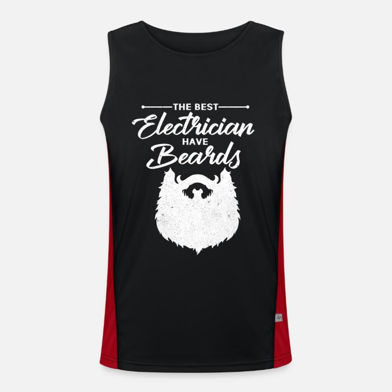 Electrician Men's Functional Contrast Tank Top 