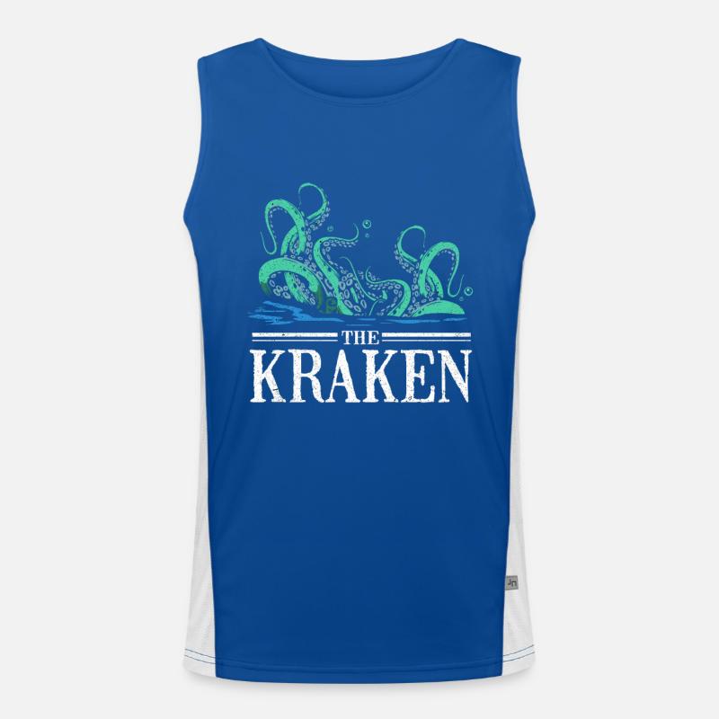 Kraken Men's Functional Contrast Tank Top 