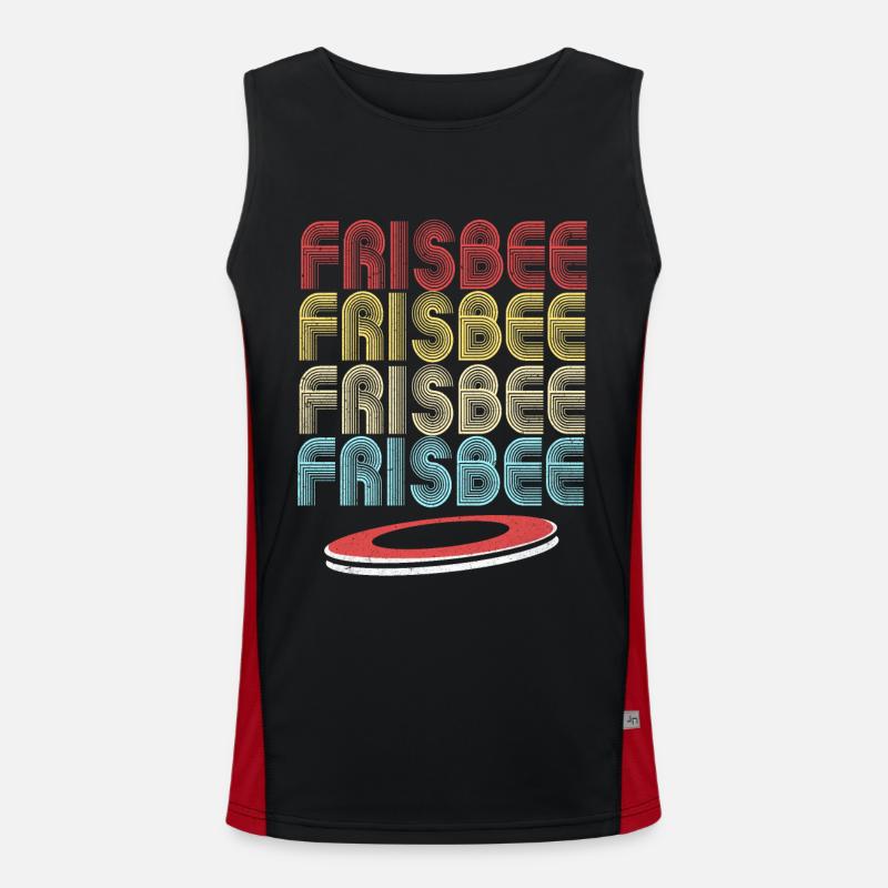 Frisbee Men's Functional Contrast Tank Top 