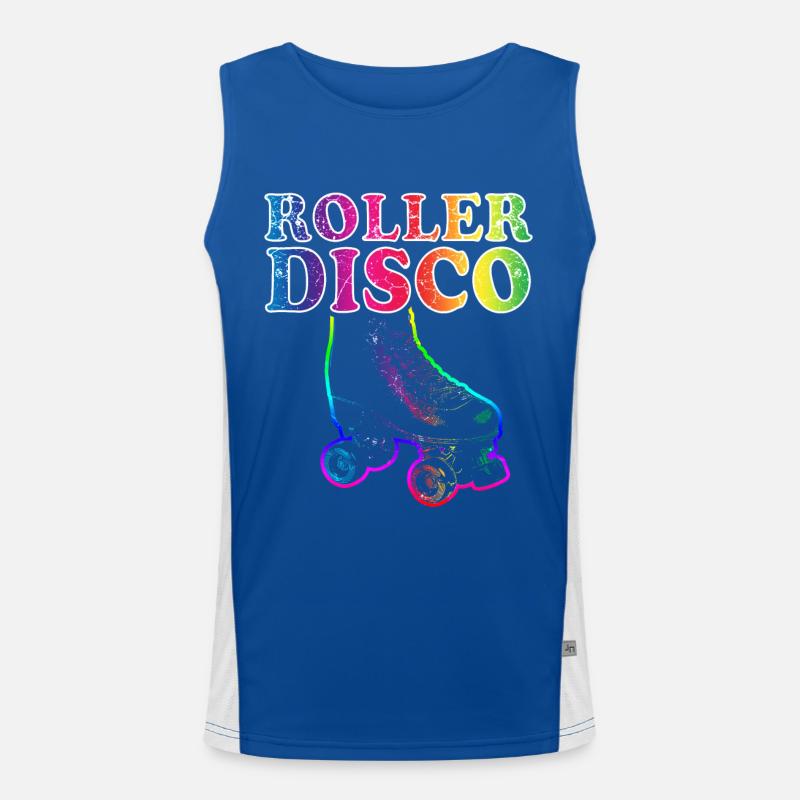 Patins à roulettes Disco Inline Skating Roller Skating Débardeur respirant contrasté Homme 
